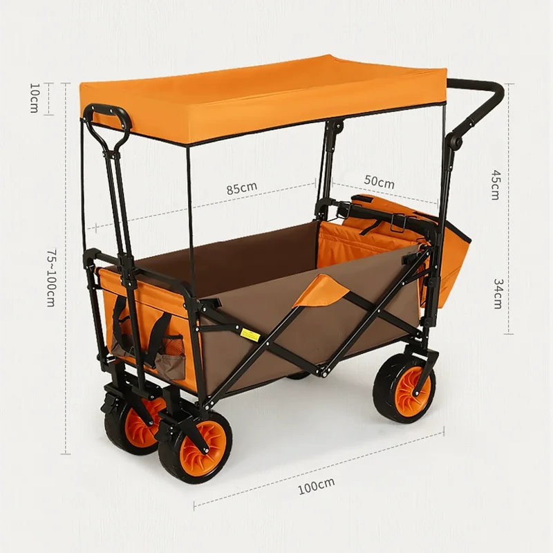 3-in-1-Folding-Outdoor-Wagon-for-Children-and-Goods-150L-Garden-Trolley-Outdoor-Camping-Picnic-5