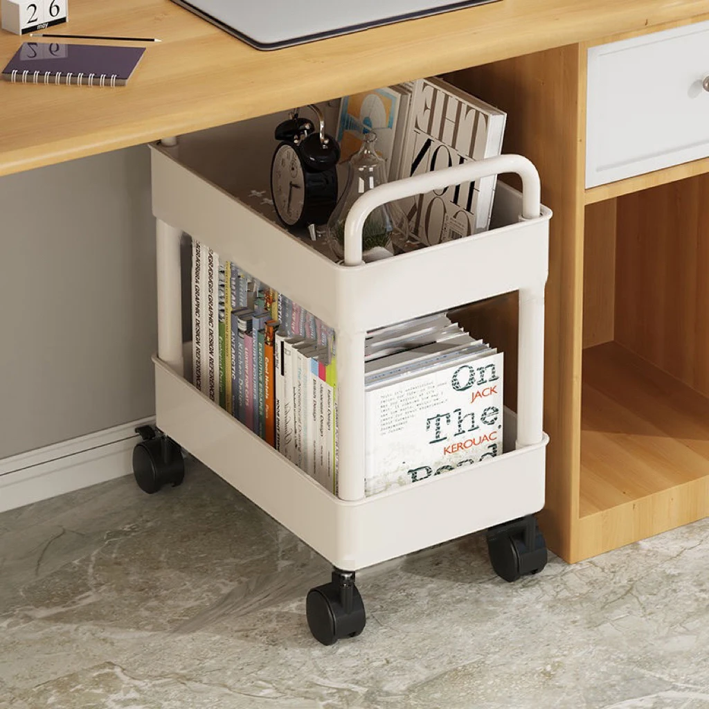 Durable-Rolling-Trolley-Multi-storey-Cart-Storage-Shelf-Movable-Gap-Storage-Rack-Kitchen-Bathroom-Slim-Slide