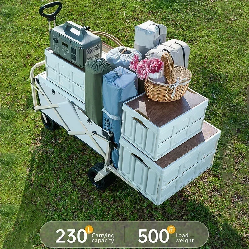 Outdoor-Camping-Trolley-Cart-Portable-Foldable-Large-Capacity-Hand-Push-Picnic-Trailer-Pull-Rod-Rear-Wagon-1