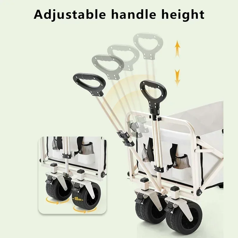 Outdoor-Camping-Trolley-Cart-Portable-Foldable-Large-Capacity-Hand-Push-Picnic-Trailer-Pull-Rod-Rear-Wagon-2