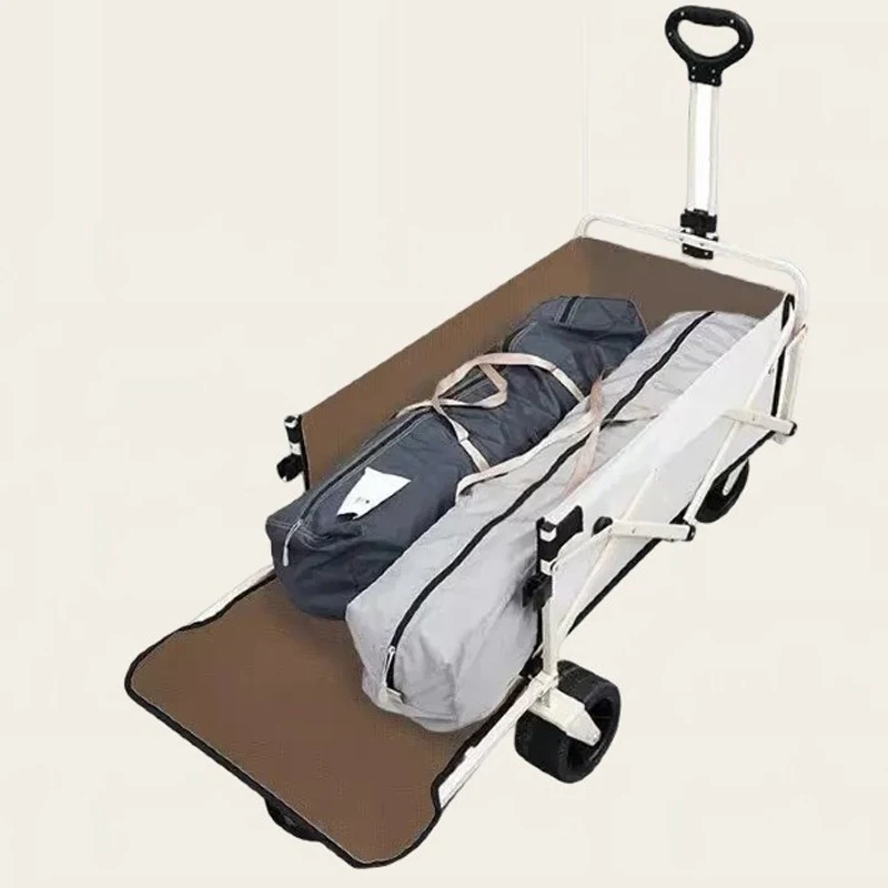 Outdoor-Camping-Trolley-Cart-Portable-Foldable-Large-Capacity-Hand-Push-Picnic-Trailer-Pull-Rod-Rear-Wagon-5