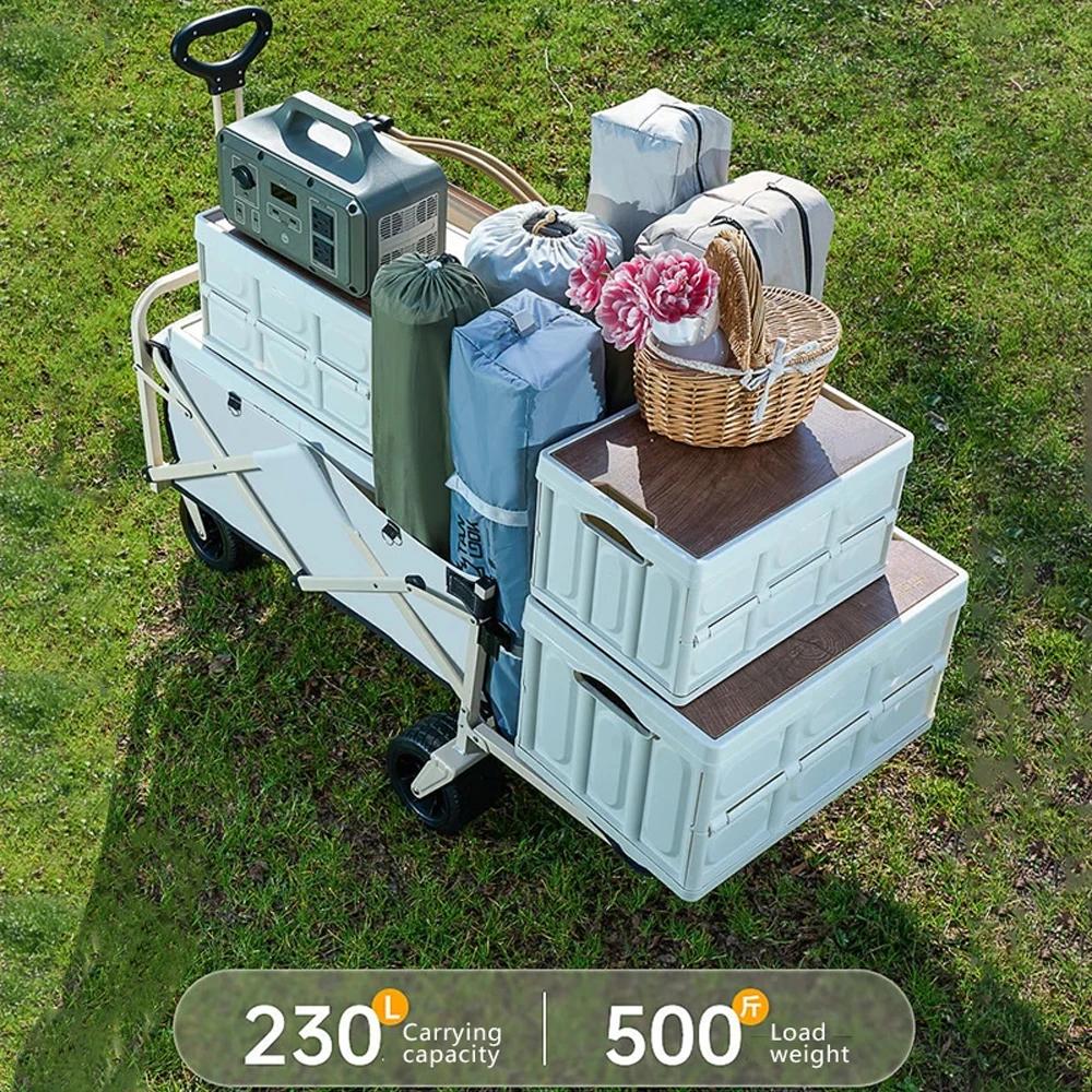 Outdoor-Folding-Wagon-Trolley-Large-Capacity-Heavy-Duty-Shopping-Beach-Pull-Collapsible-Folding-Portable-Utility-Cart-3