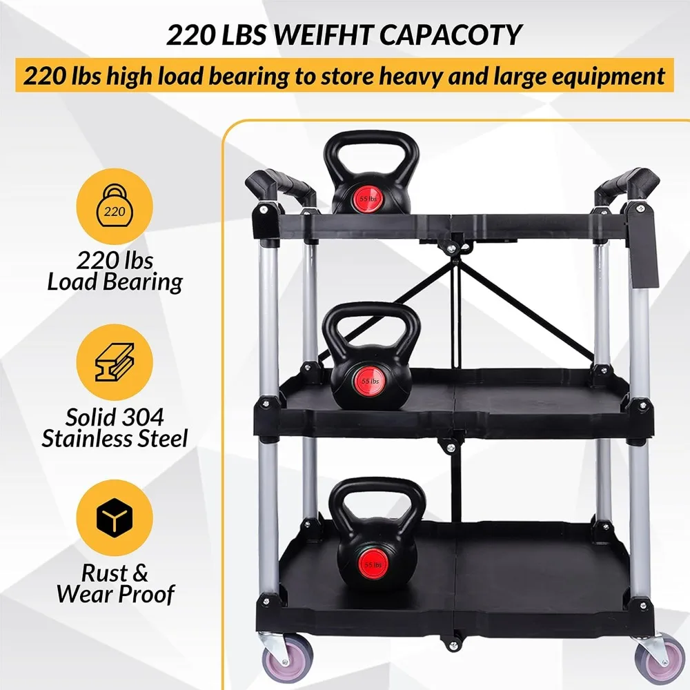 Portable-Folding-Collapsible-Service-Cart-Foldable-Service-Cart-3-Tier-Collapsible-Push-Cart-Folding-Utility-Carts-4